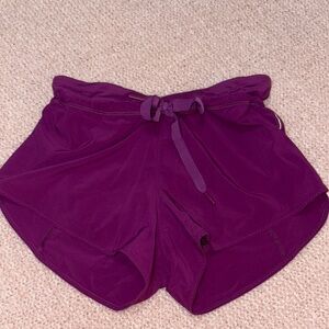 Purple Lululemon Shorts Size 4